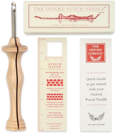 Oxford Punch needle regular Natural Wood 10mm - 1pc