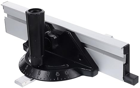 Goniometro di precisione per sega da tavolo, guida per lavorazione del legno regolabile con barre oblique, ideale per progetti artigianali, adatto per seghe da tavolo Craftsman, misurazioni angolari