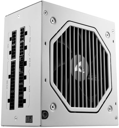 Sharkoon Rebel P20 Blanc 750W, Full Modular, Cybenetics Gold