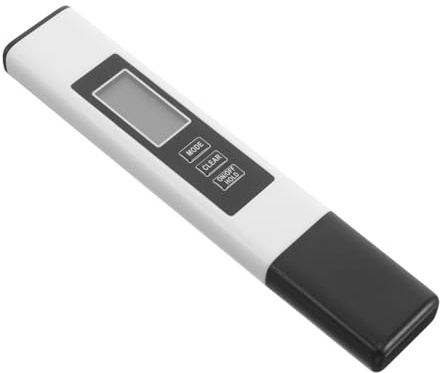 JECOMPRIS Testeur de Qualité Eau Portable avec Double Écran Rétroéclairé Analyse Précise des Ec et pour Tests Eau Potable