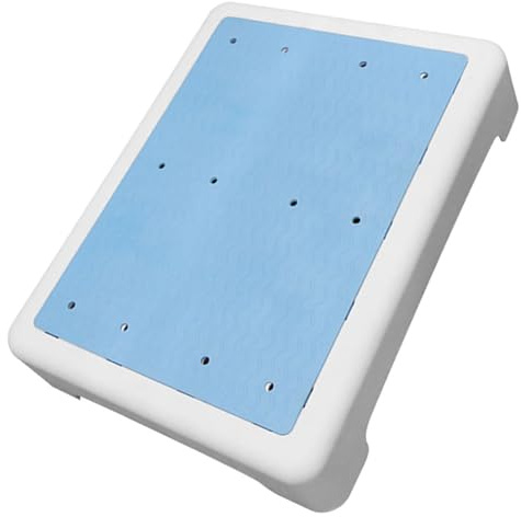 MAGICLULU Nonslip Bathroom Tub Stool with PP and Tpr Material Short Shower Step Stool for Elderly and Stable Fall Support for Bathtub Toilet and Footstool Safety