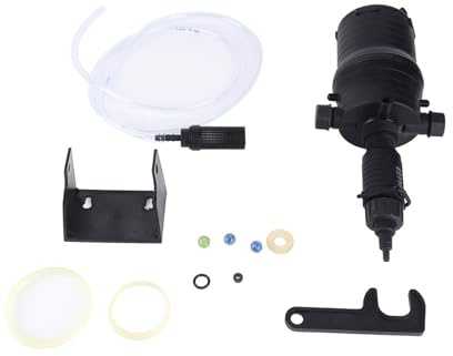 Inyector Fertilizante Químico Proporcional, Dosificador Automático G1in 0.4-4% - Material PP Duradero, Ajuste Preciso, Riego Profesional Efecto Venturi Komet (0.2-1% Versión en inglés)
