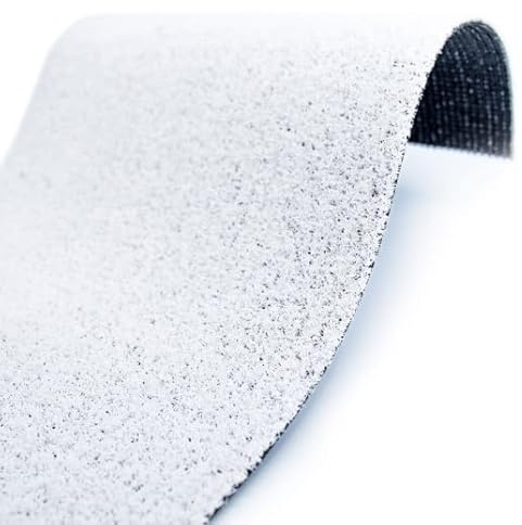 Gazon synthétique - Event classé feu et certifié GRS - Blanc - 8 mm - Rouleau de 2m x 8m