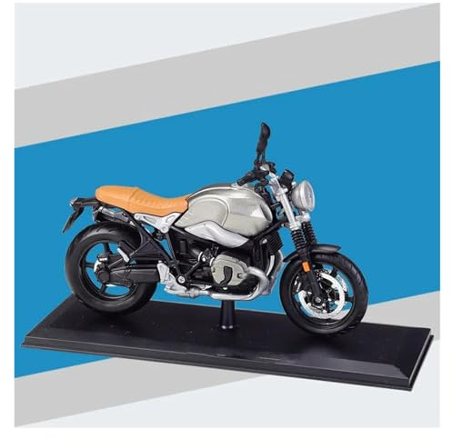 Motorcykel Miniatyrmodell Samlarobjekt 1:12 För R Nine T För Scrambler Motorcykelsimulering I Legeringsmodell