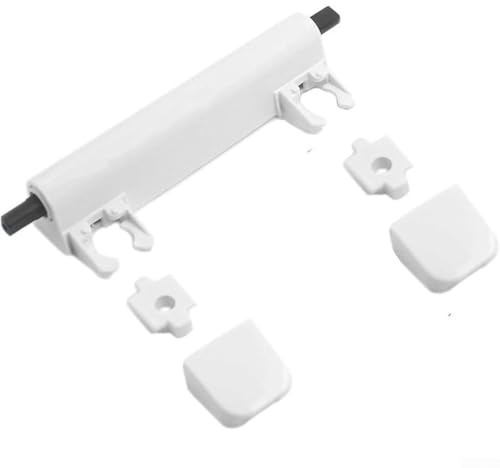 Kit di riparazione cerniere per sedile WC, funzionamento silenzioso, kit di fissaggio con accessori di installazione, adatto per la maggior parte dei coperchi WC