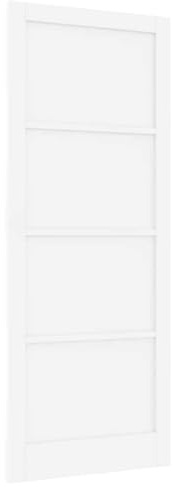 Generico Porta Interna ORKDAL Bianco 93 x 232 cm Legno Compensato
