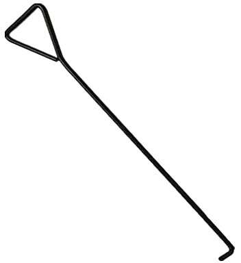 YGMXZL Schachtdeckelhaken,Kanaldeckelheber Haken Für Kanaldeckel,Kanaldeckelheber mit Spitze aus verzinktem Stahl,Langlebig und beugt Verletzungen vor (600MM)