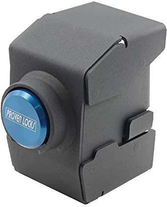 Proven Industries Model 2517-AS Trailer Lock, Fits (2020 or Newer) 2 5/16-Inch Airstream Couplers, Made in The USA (Blue)