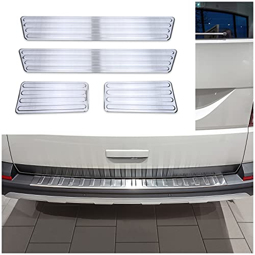 tuning-art L177-XF514-1 Ladekantenschutz und Einstiegsleisten passend für VW T6 T6.1 Multivan 5 Türer 2015-07/2024