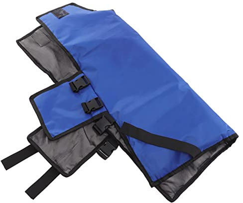 Sosoport 1pc Warme Mantel Weste Gemütliche Kalb Weste Winddicht Neck Bauch Kalb Kleidung Ranch Liefert