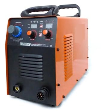 Cortadora De Plasma, Cortadora de plasma CUT80 Máquina de corte por arco sin HF Pantalla LCD y potente equipo de corte de metal,PortáTil y FáCil de Configurar