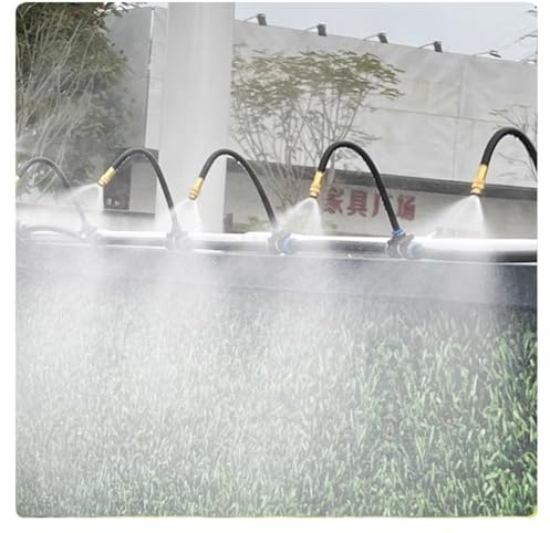 Kit di irrigazione a goccia per giardino, irrigazione a goccia automatica per piante in vaso e arbusti, tubo flessibile regolabile a 360° con irrigatore regolabile(20m/65.6ft)