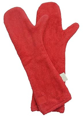 FONDOTIN Pet Grooming Gloves for Dogs and Horses, Absorbent Water Drying Gloves, Soft Cleaning Mitts for Paw Care, Suitable for Bathing and Drying Pets Random Color
