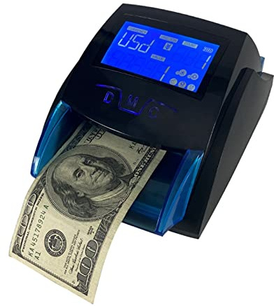 Macchina per contare i soldi, Money Counter Machine XD-520B USD EUR MYR THB LBP Counter Counter False Note Detector con rilevatore di denaro for inserimento a 4 lati