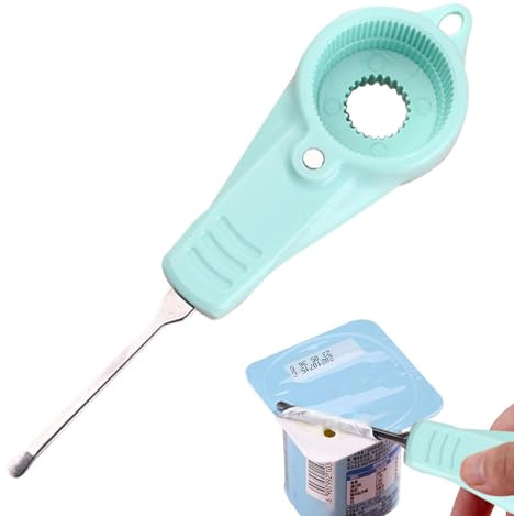 Apribottiglie d'acqua – rimozione del coperchio in a risparmio di lavoro | apribottiglie in acciaio per soda birra | strumento facile da afferrare | apriscatole portatile | mani, cucina