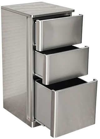 Armario Trastero para Garaje con Cajones Mueblee Multifuncional de Acero Inoxidable para Peluquería Almacenamiento en Varios Niveles Taquillas Vestuario para Garaje, Hogar, Talleres