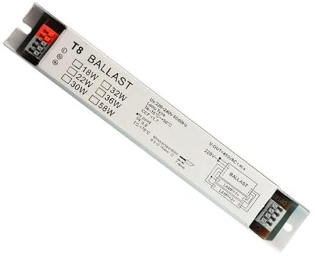 MAMA'S PEARL Balastro electrónico T8 de Amplio Voltaje, 2x36W, balastos de lámpara Fluorescente, CA 220-240V Lastres
