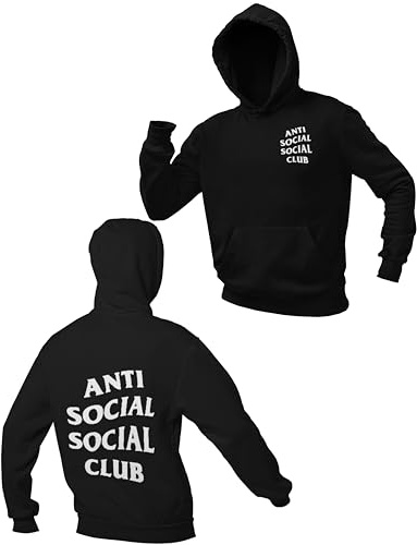 Graphic Impact - Sweat à capuche - Mixte - Noir - Small