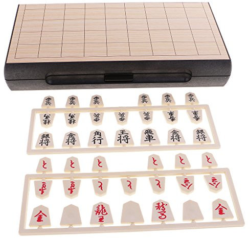 Fenteer Japanisches Shogi Schach Schachspiel Set
