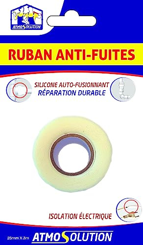 Atmos 1153 Cinta ANTIFUGAS Blanca 1153-25 MM X 3 M-Extrem Tape