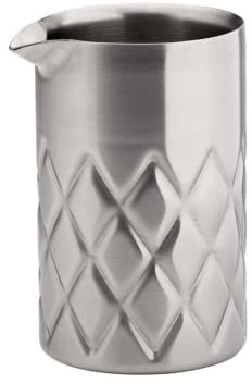 Utopia Doppelwandiges Rührglas aus Edelstahl, 580 ml, 1 Stück