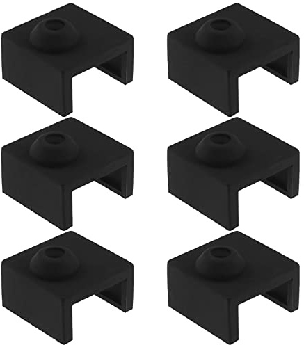 The Lord of the Tools 6 STÜCKE 3D-Drucker Hotend Socken Heizungsblock Silikonhülle Kompatibel mit Creality Ender 3/Ender 3 Pro/Ender 3 V2/Ender 5/CR-10 Series MK7 MK8 MK9 Hotends
