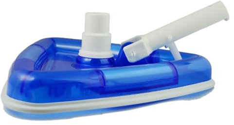 Cabezal de succión para el hogar, mano de obra, herramienta de limpieza de piscina, fuente de vacío, parte transparente, cepillo para limpiar la suciedad