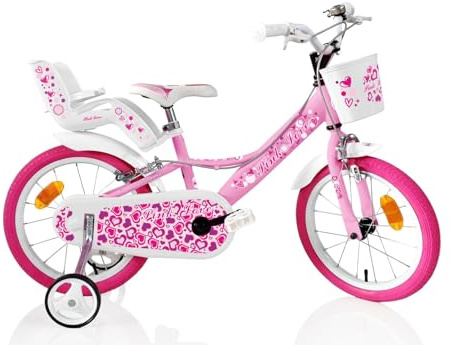 SCH Bici Pink Love, Bicicletta Bambino, Rosa, 16