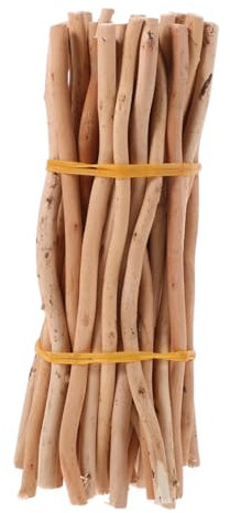 Amosfun 50 Stück Natürliche Birkenzweige Getrocknet Selbstgemacht Bastelzweige Treibholzstäbe 30cm Rustikale Dekoration Handgemachte Heimdeko