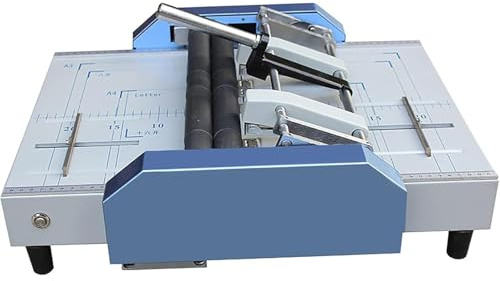 Grapadora eléctrica de papel para encuadernar puntadas, 5 posiciones ajustables, grapado eficiente y solución plegable