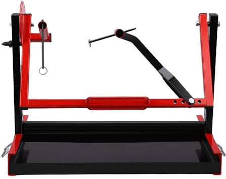 Cavalletto Motore Moto Girevole e Regolabile Adatto per Motori, Facile Montaggio e Stoccaggio, Cavalletto Motore Verticale per Meccanici e Appassionati del Fai da Te