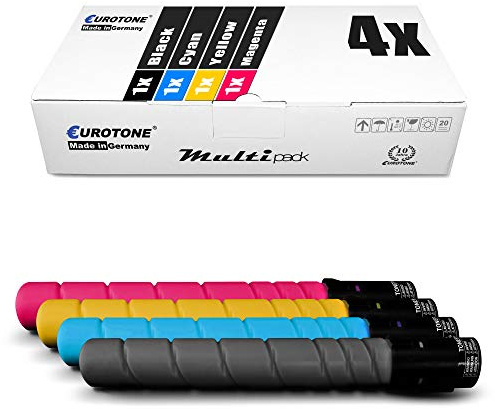 4X Eurotone Toner für Konica Minolta C364e C284e C364 C224e C224 C284 ersetzt TN-321 TN321 Set