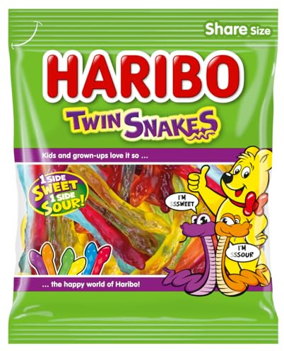 HARIBO Serpents jumeaux 175 g