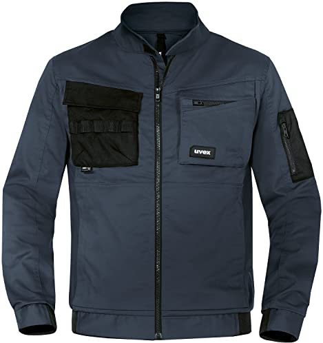 Uvex Echor Bundjacke - Arbeitsjacke mit viel Stauraum - Dunkelblau - Gr XXL