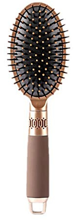 YUYTE Haarbürsten für Frauen, Glättbürste, Ovaler Kissen Haarbürste, Entspannende Kopfmassage Funktion, Rutschfesten Griff, Ideal für Nasses und Trockenes Haar