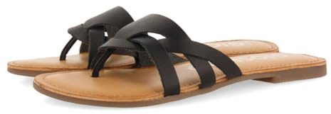 GIOSEPPO Sandalias Color Negro DE Piel con Tiras para Mujer Cayuse
