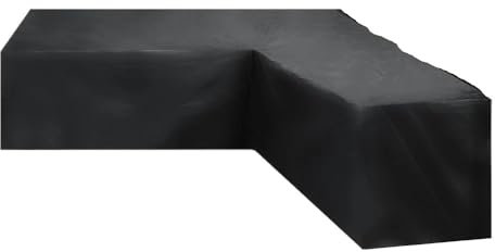 Housse Table De Jardin Housse de protection anti-poussière étanche for canapé d'angle, ensemble de meubles de jardin à 4 places, housse de protection for canapé en forme de L Housse Salon De Jardin Ex