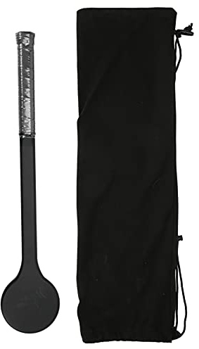 Tbest Tennis Pointer, Carbon Tennis Batting Pointer Löffel Trainingshilfe Zubehör mit Aufbewahrungstasche