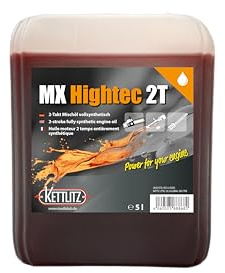 KETTLITZ-MX Hightech 2 Takt Öl - vollsynthetisches High-Performance-Motoröl- 5 Liter Gebinde