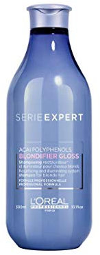L'Oréal Professionnel Paris Serie Expert Blondifier Shampoo Gloss, Farbschutz & Pflegeshampoo für blondiertes, gesträhntes & naturblondes Haar, ohne Gelbstich oder Frizz, 300 ml