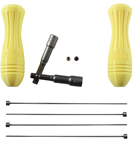 Toaiot A Must-Have Tool for 3D Printing: 4Pcs 1.5x150mm Nocloggeer 2Pcs Sleeve for Voro 2.4 Ender 3 S1 V2 Neo V3 SE Neptune 3 Pro