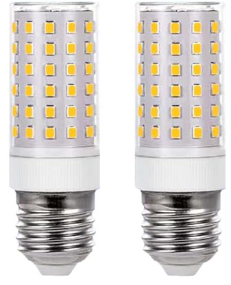 LIENNGKE 2er Pack LED E27 8w Lampe Ersetzt 100w Halogenlampe Warmweiß Maiskolben 1160 Lumen 220V 230V 3000K Leuchtmitteln [MEHRWEG]