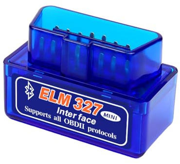 ECHAALY, Obd2 Diagnosis Herramienta de análisis de diagnóstico de Coche Multimarca, Elm327 Bluetooth, Lector Diagnosis Coche de Fallos y Errores,