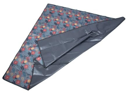 Wetterfeste Tischdecke mit Loch und Reißverschluss aus Stoff