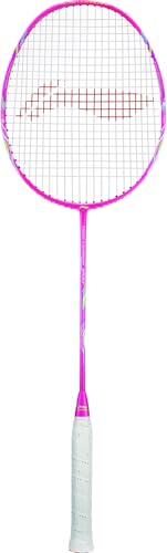 Li-ning Badmintonschläger High Carbon Serie Top-Handling (HC 1200 rosa)