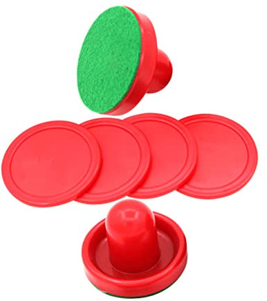 WOONEKY Puck Für Air Hockey Tisch Mit Ersatz Pucks Und Slidern Für Spielzimmer Hockey Zubehör Air Teile