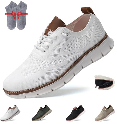 Overhil1s Wearbreeze Zapatos Ortopédicos Urbanos para Hombre, Ultra Cómodos de Malla Transpirable for Caminar