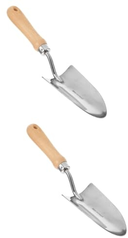 SUPVOX 2pezzi Attrezzo Giardinaggio Piccolo Scavino Per Inossidabile Antiscivolo Per e Rimuovere Erbacce