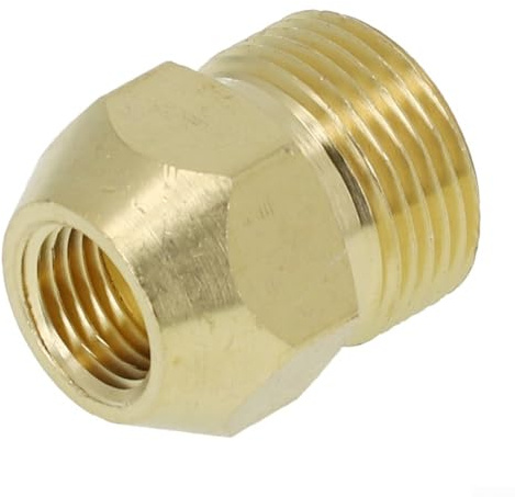 M22 auf G 1/4 Hochdruckreiniger-Adapter für X1 5 ET Nippel 14 Zoll IT Schlauchlanze Heavy Duty Messing