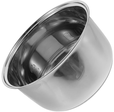 Cabilock Accesorio De Cocina Olla Interior Antiadherente para Arrocera Eléctrica Acero Inoxidable Reemplazo De Olla Diseño De Capacidad